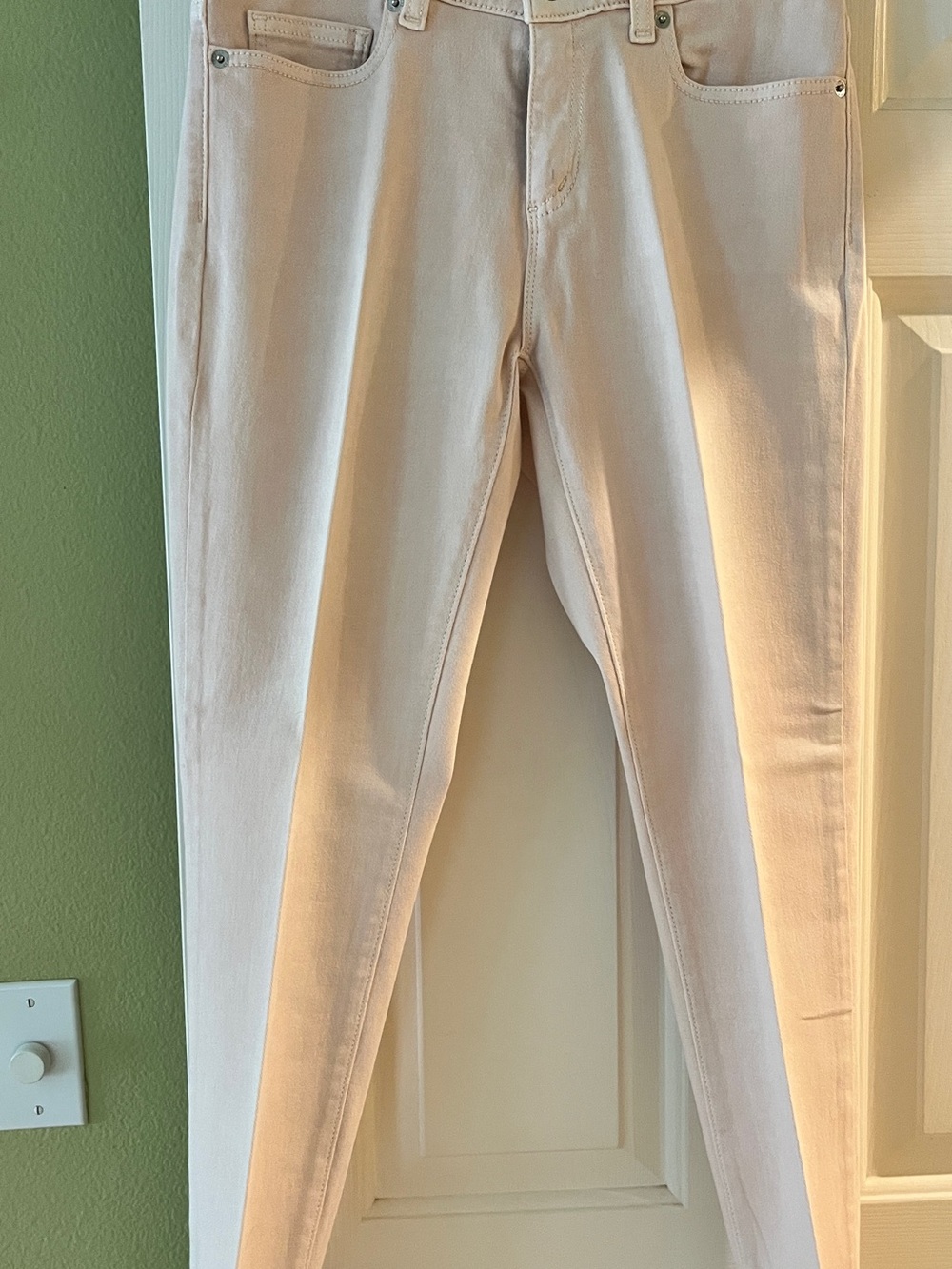 Michael Kors Light Pink Skinny Jeans